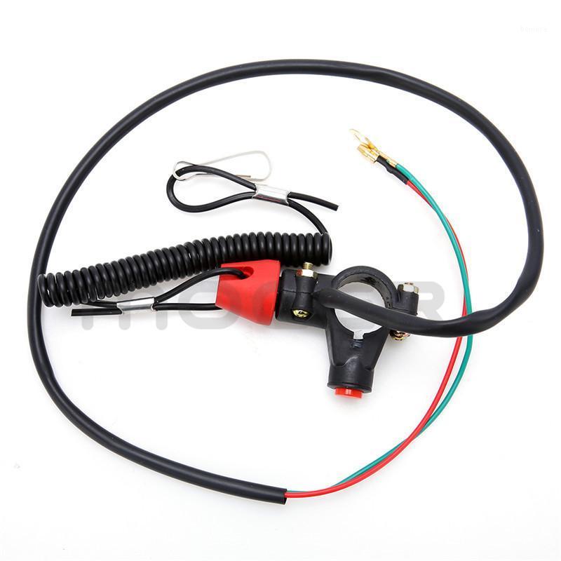 

Tether Lanyard Emergency Kill Stop Engine Switch Push Button for ATV Motorcycle Boat Interruptor de parada l motor matar1