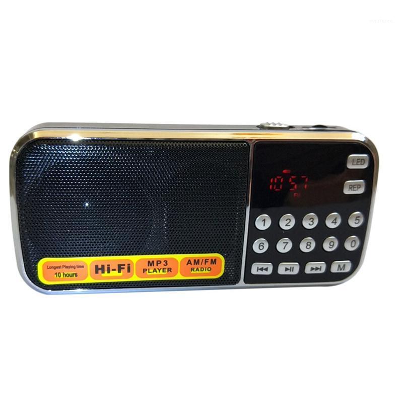 

L-088AM Dual Band Rechargeable Portable Mini Pocket Digital Auto Scan AM FM Radio Receiver with MP3 Music Audio Player Speaker1