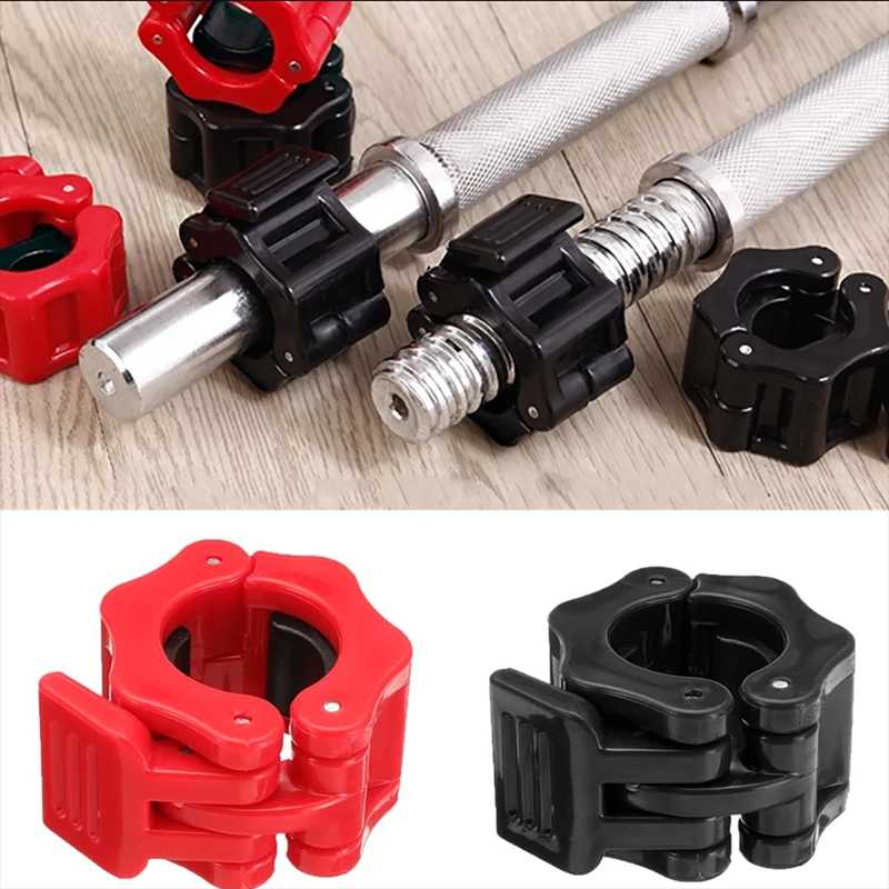 

1 Pair 25mm/28mm/30mm/50mm Spinlock Collars Barbell Collar Lock Dumbell Clips Clamp Weight Lifting Bar Gym Fitness Body Building