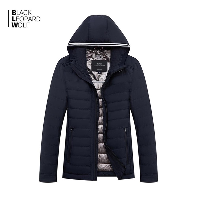 

Blackleopardwolf new arrival spring jacket high quality thick cotton balck color duck down jacket spring coat ZC-C5612 201114, 11 black