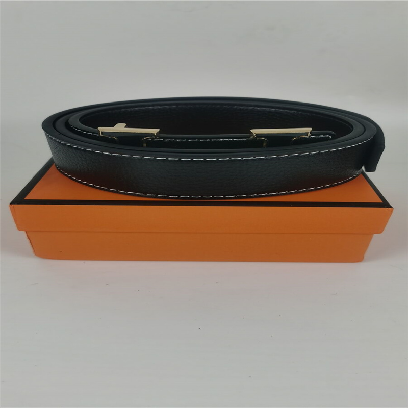 

2021 Genuine leather belt big buckle men women high quality mens belts 3.8cm width, Black;brown