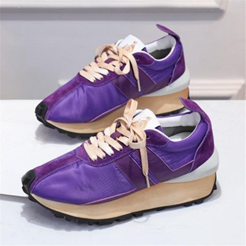 

Portrait Apartments Women's 2021 Spring Sole Thick Platform Women Casual Apricot Rent Jogging Shoes Trainers 0fs8, Black white.