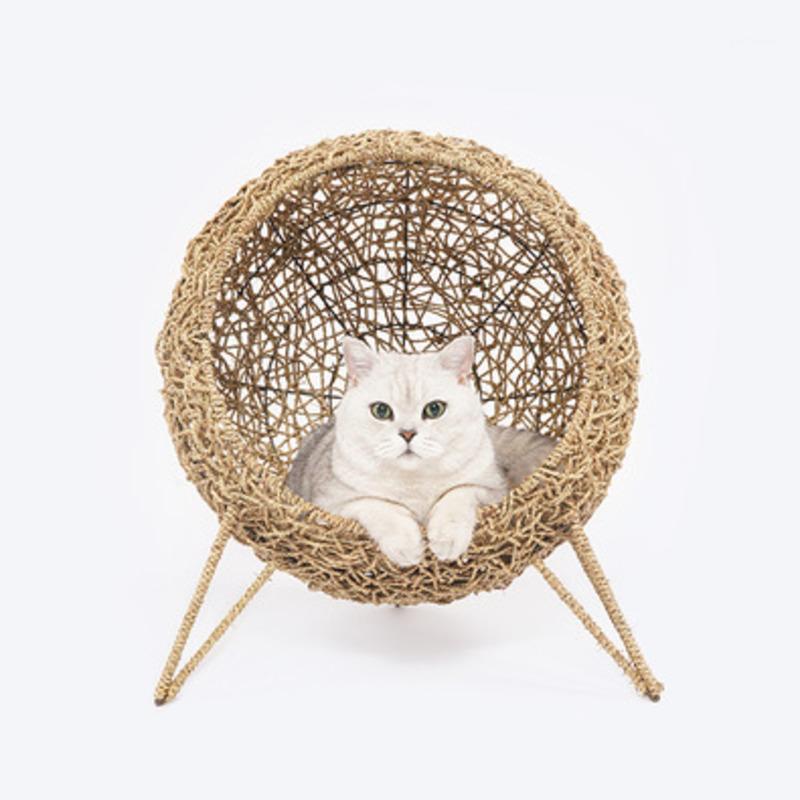 

Zeze rattan cat's nest cradle cat villa double deck cat bed simple furniture chair universal nest1