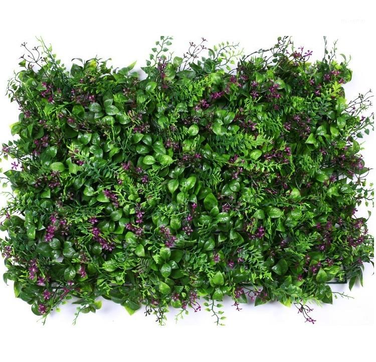 

60*40 cm Artificial Wall Green Grass Plant Vertical Fake Wall Grass Plant Home Garden Store Background Decoration1, White
