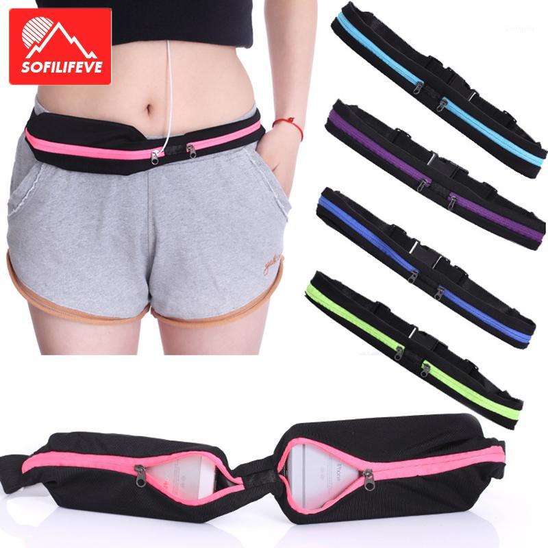 

Outdoor Elastic Sports Wallet Anti-theft Multifunctional Waist Bag Phone Key Earphone Sack for Men and Women Running and Riding1, Green