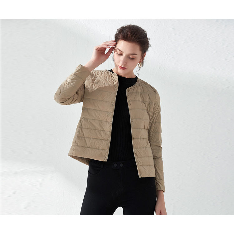

Womens Down Parkas Fashion Solid Color Down Coat Thin Girls 2020 New Fashion Jackets Casual Womens Winter Tops 9 Colors Asian Size, White