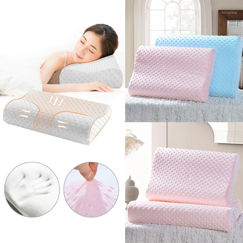 

Orthopedic Pillow Sleep Bedding Neck Pillow Memory Foam Fiber Slow Rebound Soft Massager For Cervical Health Care1