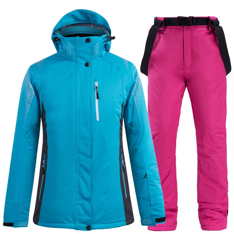 

New women' and men' suits for couples winter outdoor snowboard and ski pants windproof, waterproof warm, Picture product