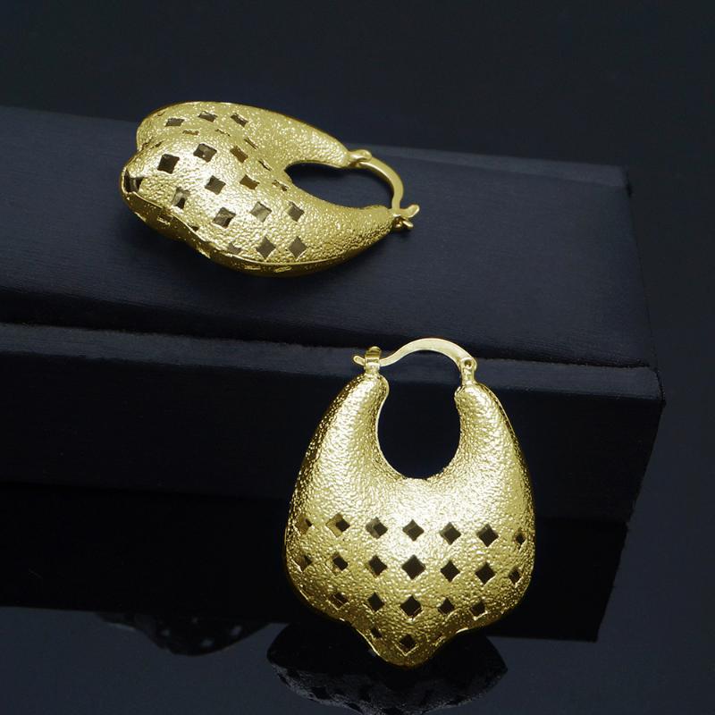 

MIRAFEEL Fashion Women's Earrings 2020 Glod Metal Hollow Earrings Party Street Jewelry Personality Dangle Lovely Gift