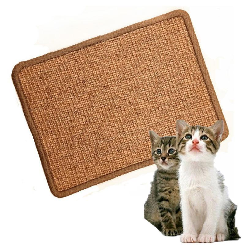 

30*40cm Protection Mat Natural Sisal Cat Mat Cat Play Scratcher Pad Scratching
