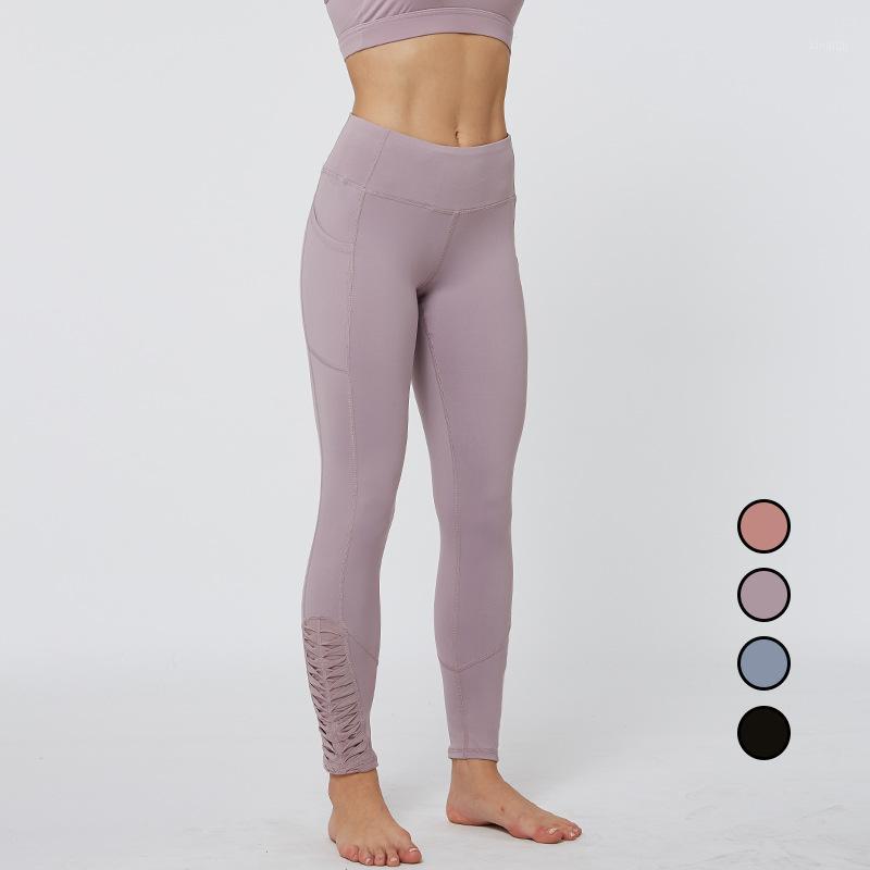 

Comfortable breathable leggings yoga nylon pants1, 18-154black