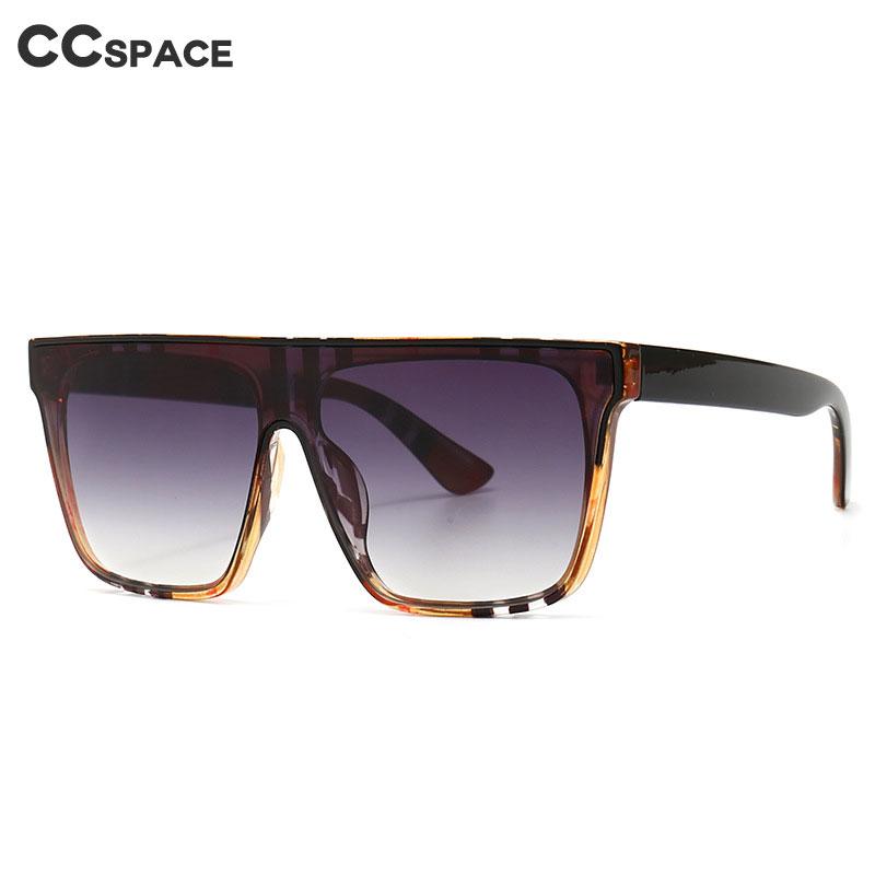 

46559 Oversized Sunglasses Stripe Square Goggle Men Women Fashion Shades UV400 Vintage Glasses