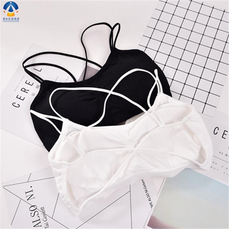 

Women's Sexy Tube Top Seamless Cross-fitting Soft And Comfortable Black  Yoga Sports Women's Underwear