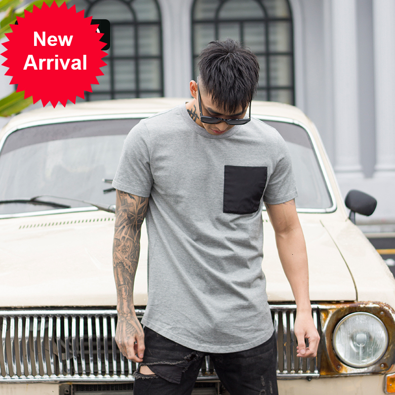 

new Arrival Oversize Couture Street Authentic Loose Cut Long Cotton Staple From Men Short Stylist Around Neck Shirt MILH, Games