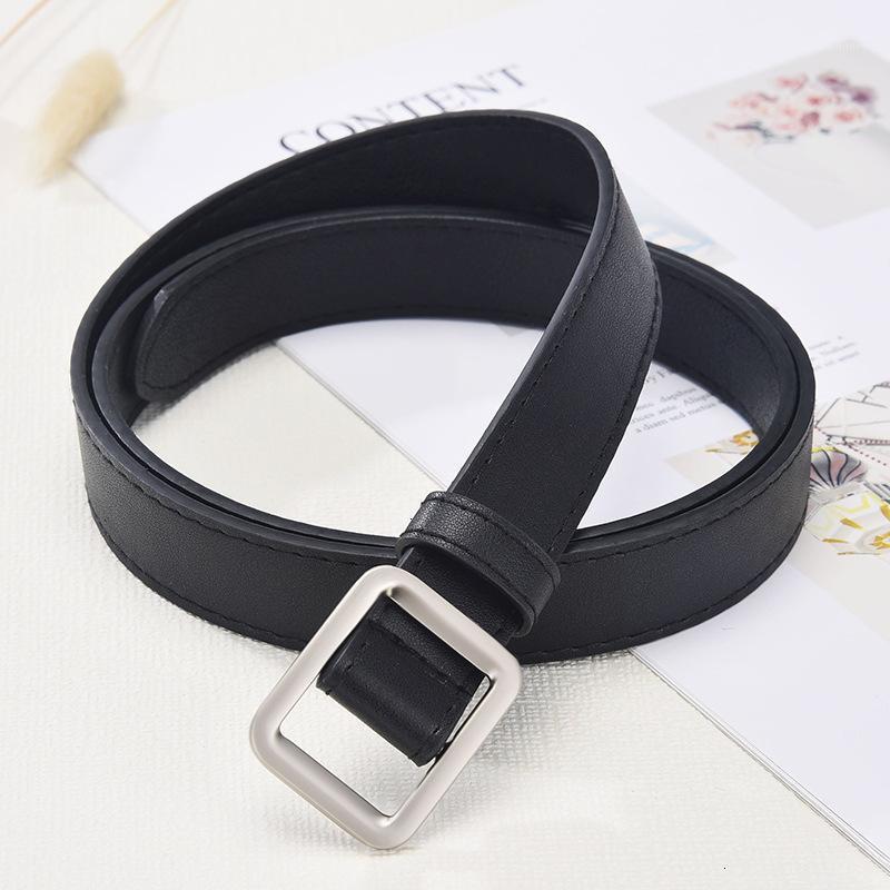 

Female Streetwear Pu Leather Waistband Belts 2020 New Designer Woman Black Brown Thin Skinny Wasit Belt For Women Jeans Cinturon1