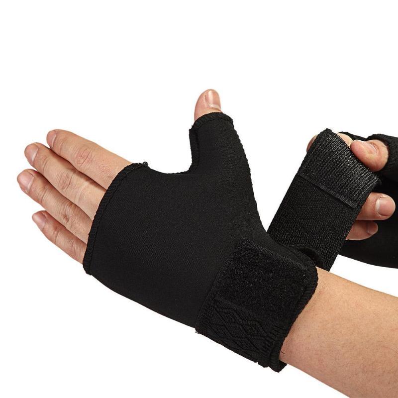 

Adjustable Compression Wristband Wrist Support Pulseira bileklik Bandage Fitness Wristband Bracer Wrist Wraps Fitness gloves, Black