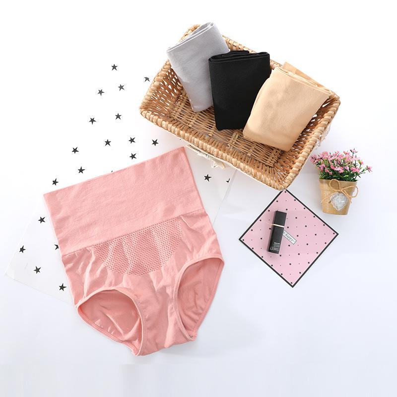 

Women's briefs Comfortable Body Shape High waist underwear Women Sexy Breathable Panties, Black