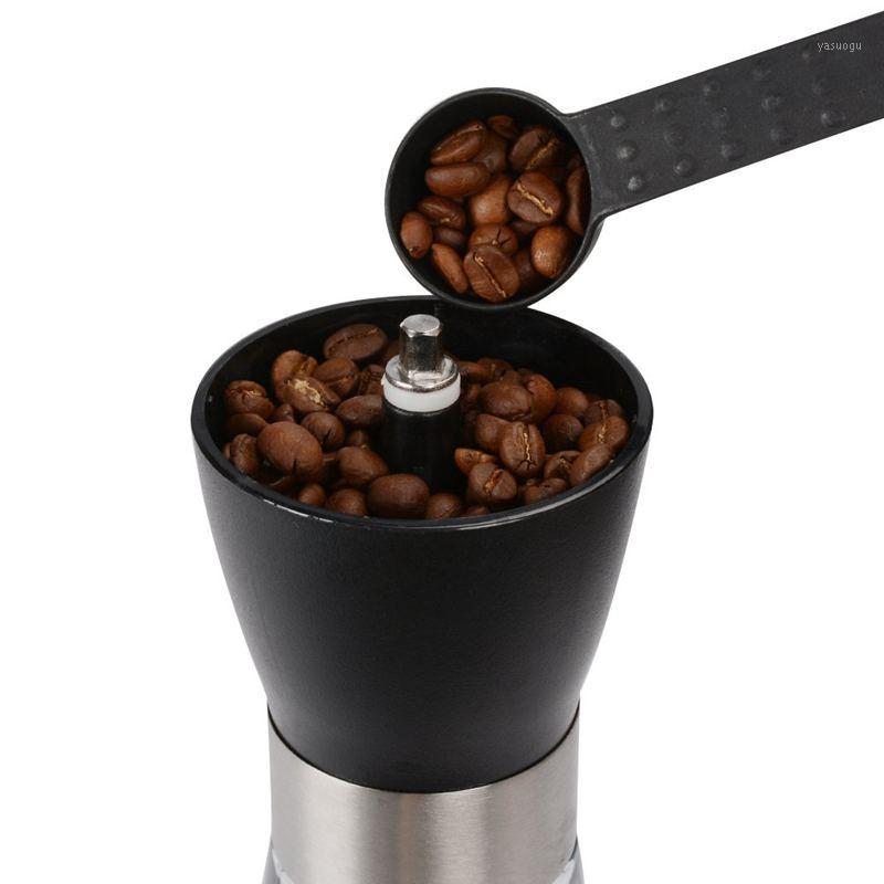 

New Manual Coffee Grinder, Ceramic Coffee Mill, Adjustable Grind, Glass Jar, Built To Last, Top Rated1