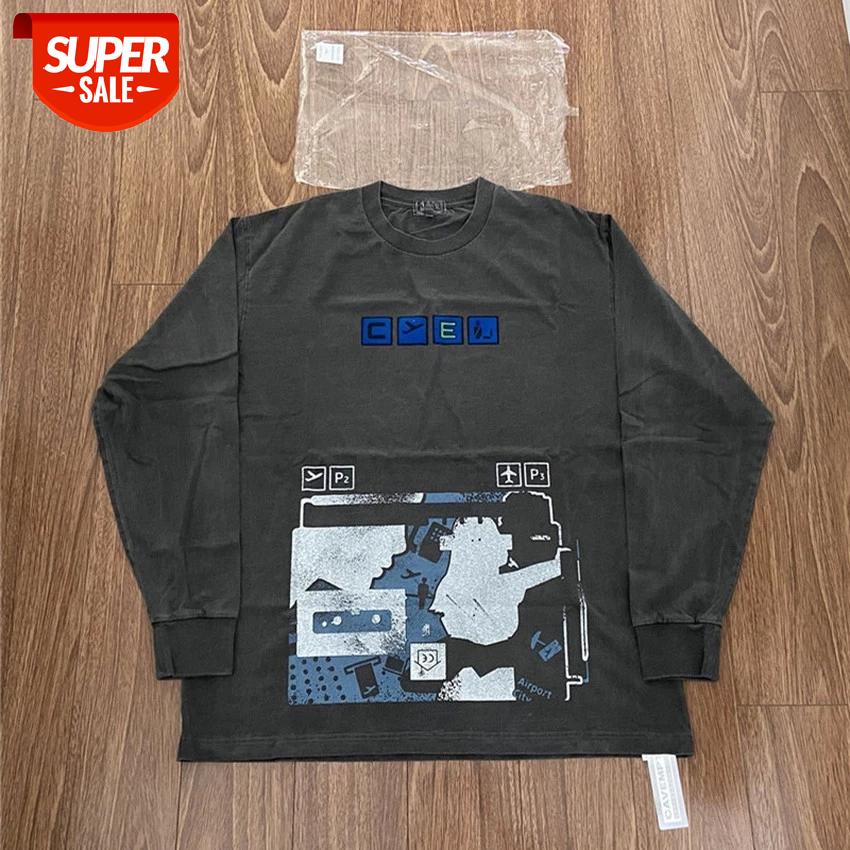 

Autumn Winter Hip-hop Loose CAVEMPT C.E OVERDYE FLIGHT T Shirt Top Version Men Women T Shirt Cav Empt T-shirt #4B6x, White;black