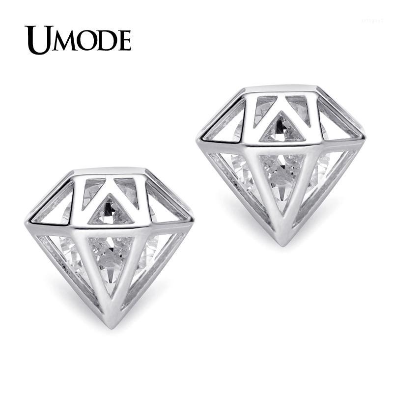 

Stud UMODE + Cubic Zirconia Rose Gold Color Post Earrings Gifts For Friends Cute Fashion Jewelry Women Boucle UE02531