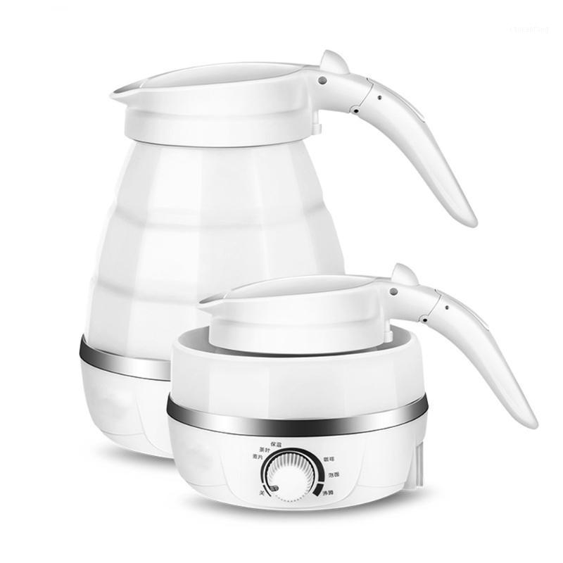 

100V-220V Kettle Foldable Electric Kettle 0.6L Mini Portable Travel Camping Water Boiler Adjustable Voltage Kitchen Home1
