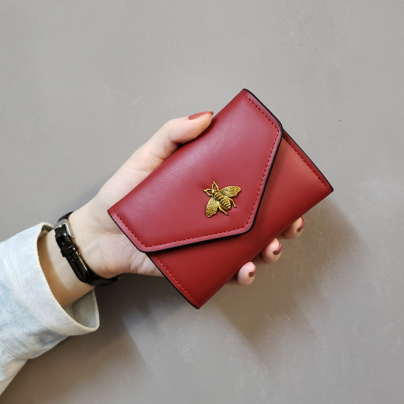 

European and American Small Purses, Purses, Red;black