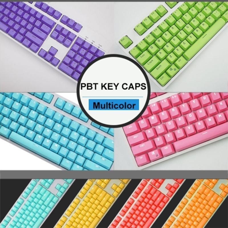 

104 Keys Double Shot PBT Backlit Spacebar Keycaps Gaming Rainbow Keycaps Set for Cherry MX Mechanical Keyboard Key Cap Switches1