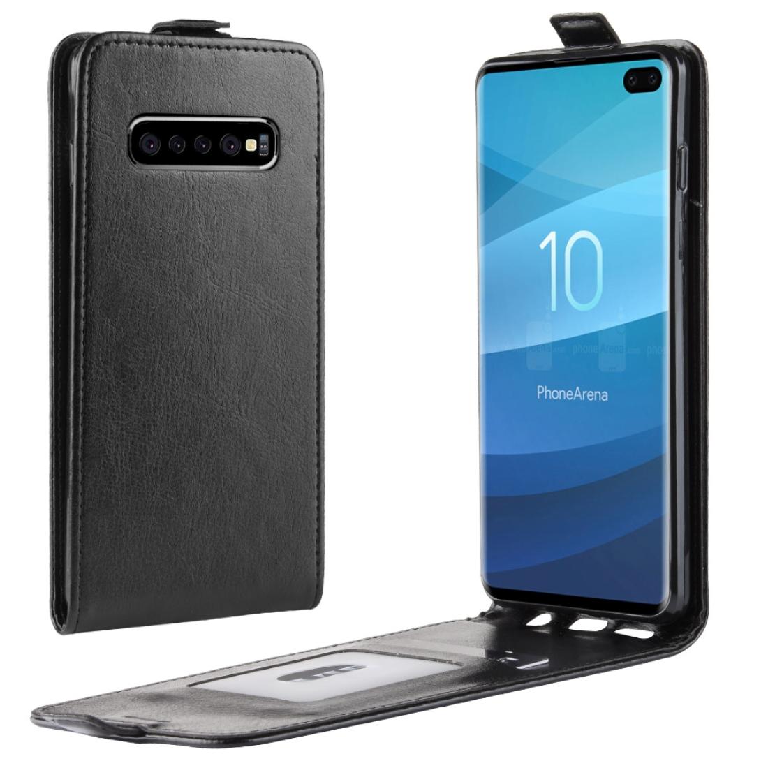 

Business Style Vertical Flip TPU Leather Case for Galaxy S10 with Card Slot