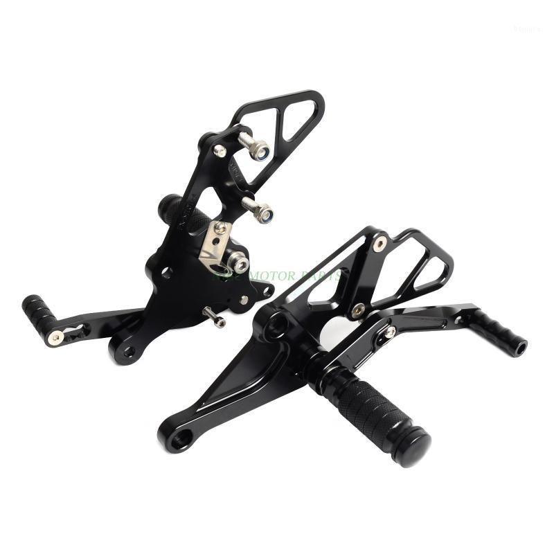 

CNC Adjustable Rearset Foot Pegs Rest Footrest Rear Sets For MT-07 FZ-07 MT07 FZ07 2013 2014 2020 20201