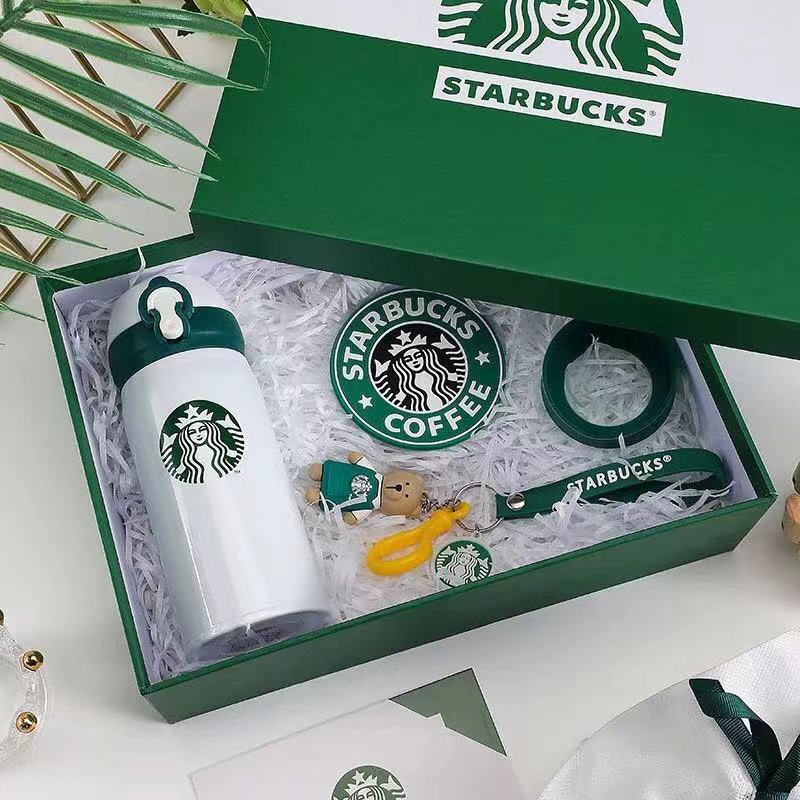 

2021 Newly Arrived Hot Sale Starbucks Cup Stainless Steel Vacuum Flask Water Cup Best Christmas Gift with Package Box
