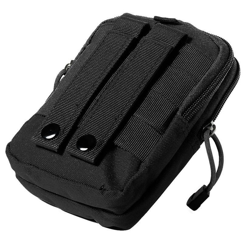 

Travel case outdoor sports Briefcase bag Pouch cell phone wallet men bag Molle life of OS529, Black