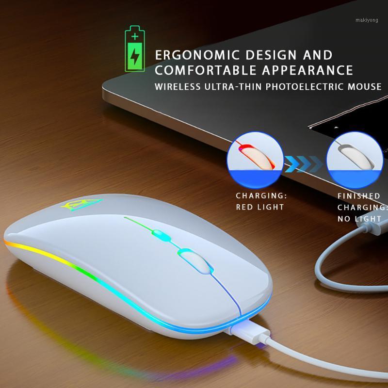 

Mouse Wireless Silent LED Backlit Mice USB Optical Ergonomic Gaming Mouse PC 1600DPI 2.4GHz Computer For Laptop PC1