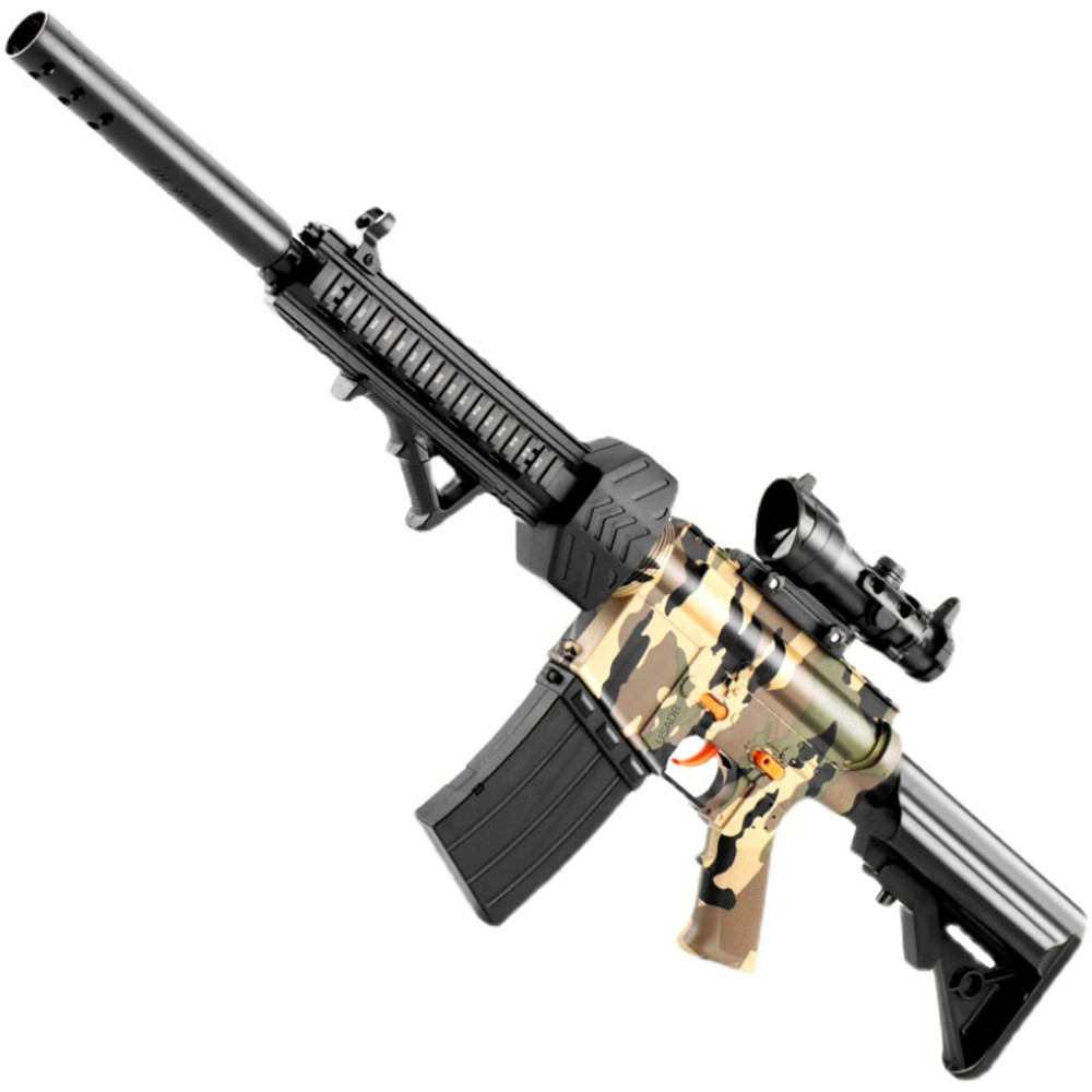 

Boy Toy Gun Electric Shooting Darts Soft Head Bullets Funny Kids Game Children Birthday Gifts