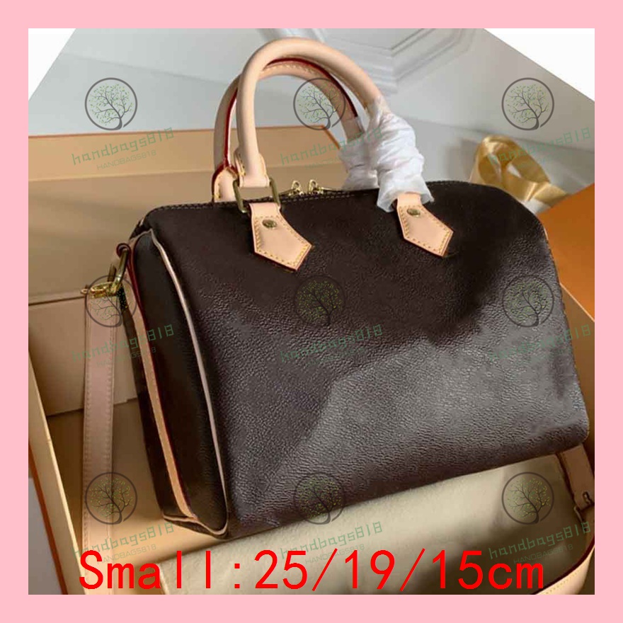 

Totes speedy bag women Lady Shoulder Bags mens speedy bag Casual Handbag Lady Bags Shoulder Bags men Large-capacity classic pattern Multi-purposeretro street, Lm01 25/19/15cm no box