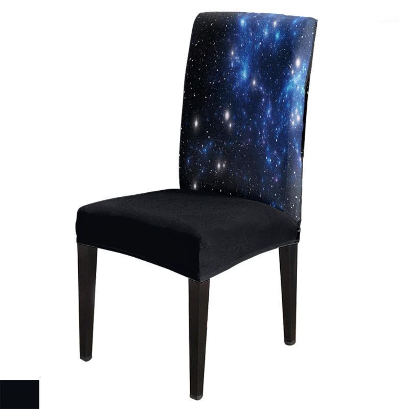 

Starry Sky Spandex Elastic Dining Chair Slipcover Removable Kitchen Seat Case Stretch Chair Cover for Banquet1
