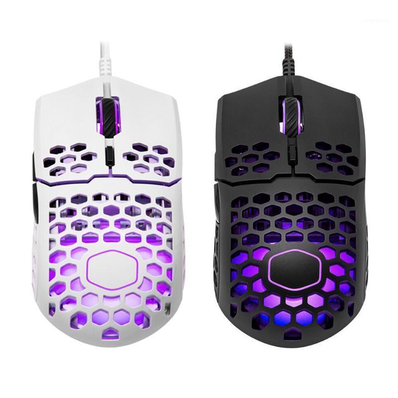 

Laptop Desktop Professional Computer Mouse MM711 RGB Gaming Mouse USB Wired 16000DPI Adjustable Computer Gaming Working Mice1