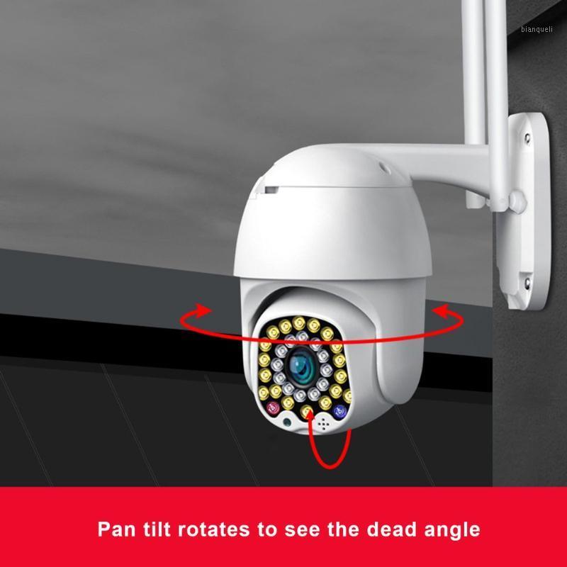 

32 Lights Sound And Light Alarm Automatic Tracking Wireless Wifi Camera High Defintion Ptz Outdoor Dual Light Source1, Eu