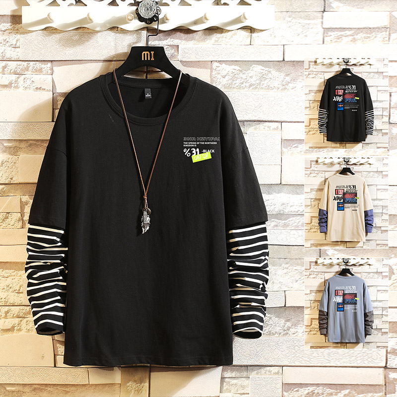 

2020 New Spring patchwork Pullover Men Fashion Streetwear Casual Sweatshirt Men Hoodies Sweatshirts Hip Hop kg-56, Dark grey