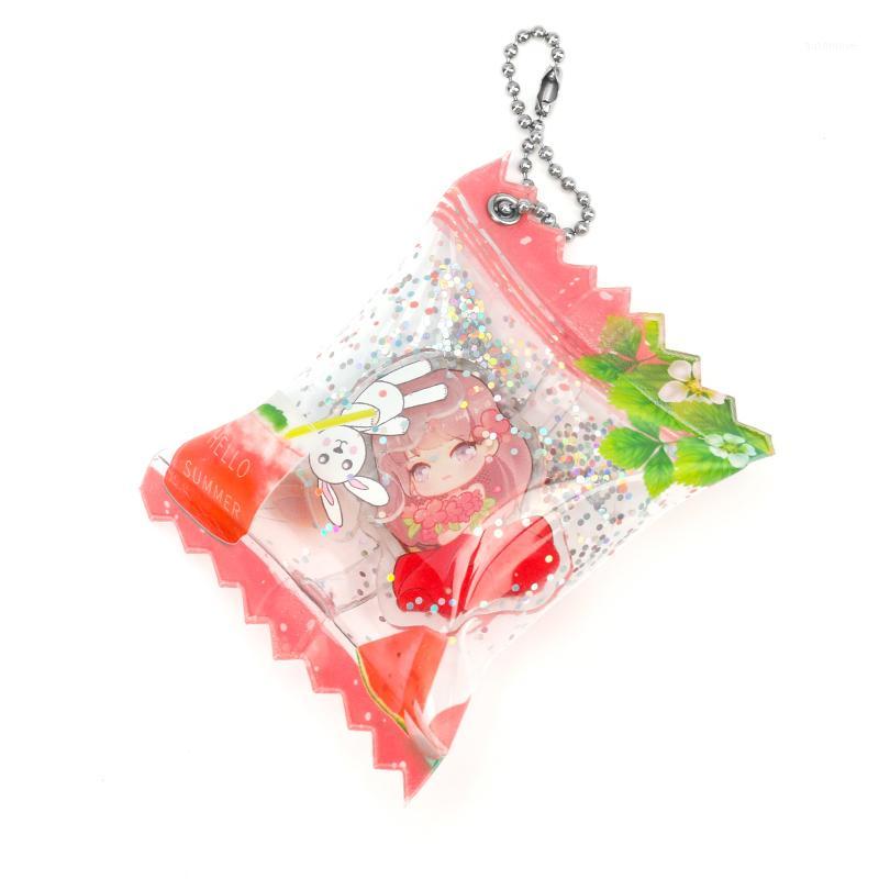 

Vograce MOQ 20pcs acrylic colorful candy inflatable keychain charm1