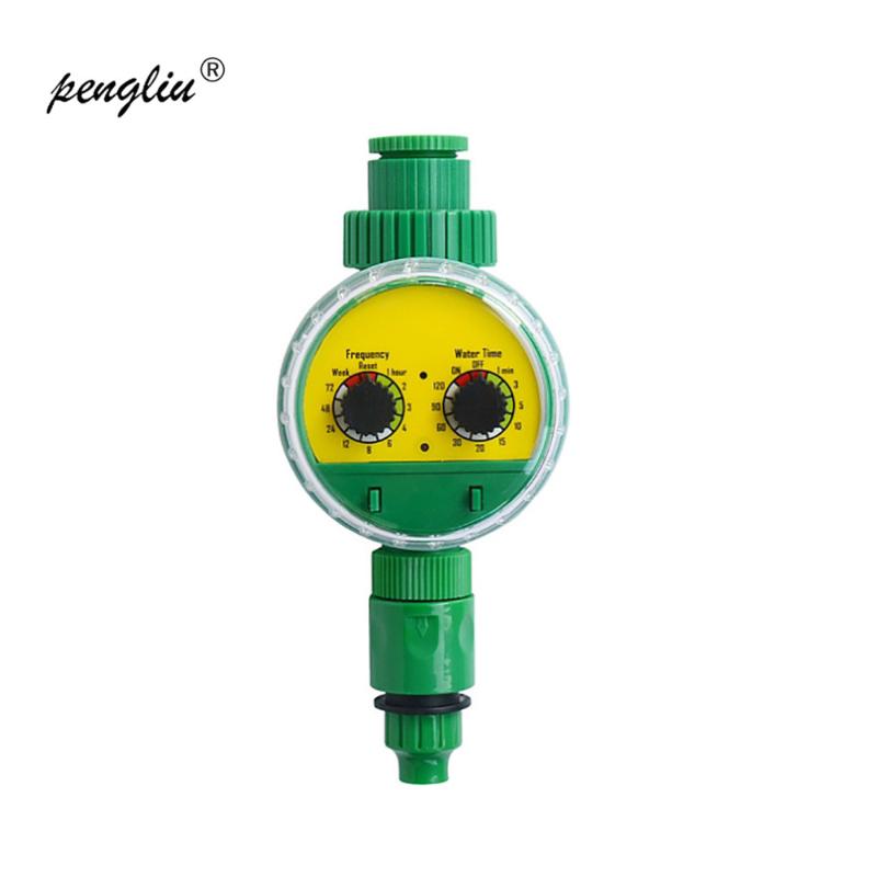 

Analogue Two Dial Plastic Water Timer Valve Multi-function Garden Automatic Electronic Watering Faucet Irrigation Controller, Without connector