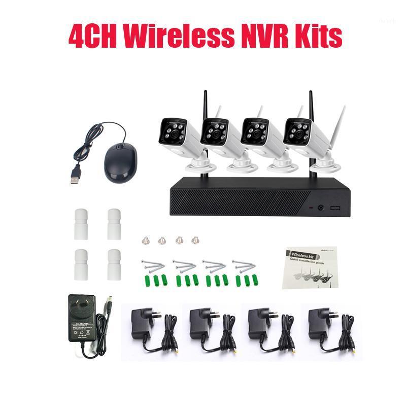 

New Plug and Play Wireless NVR Kit P2P 720P HD Outdoor IR Night Vision Security IP Camera WIFI CCTV System1