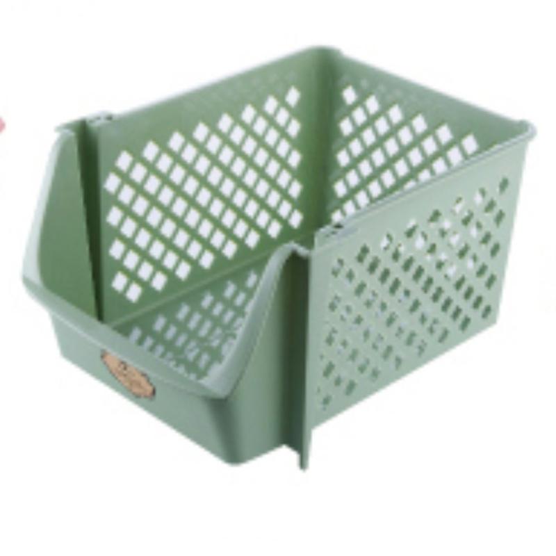 

Plastic Kitchen Multi - Layer Vegetable Rack Hollow Storage Basket Kitchen Snack Storage Box Bathroom Bath Basket