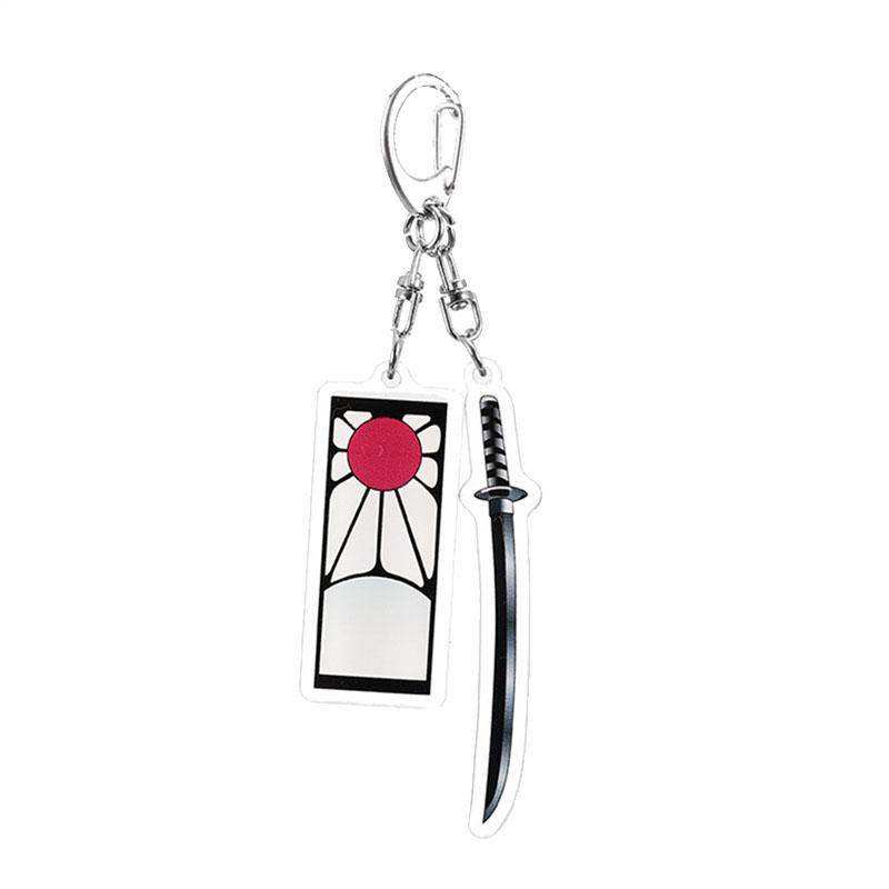 

Keychains Anime Demon Slayer Kimetsu No Yaiba Keychain Keyring Key Chains Brinco Blade Of Ghost Choker Kamado Tanjirou Cosplay Jewelry
