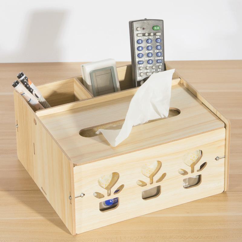 

Tissue Box Wooden Cover Toilet Paper Box Solid Wood Napkin Holder Case Simple Fashion Tissue Paper Dispenser Home Car Organizer1
