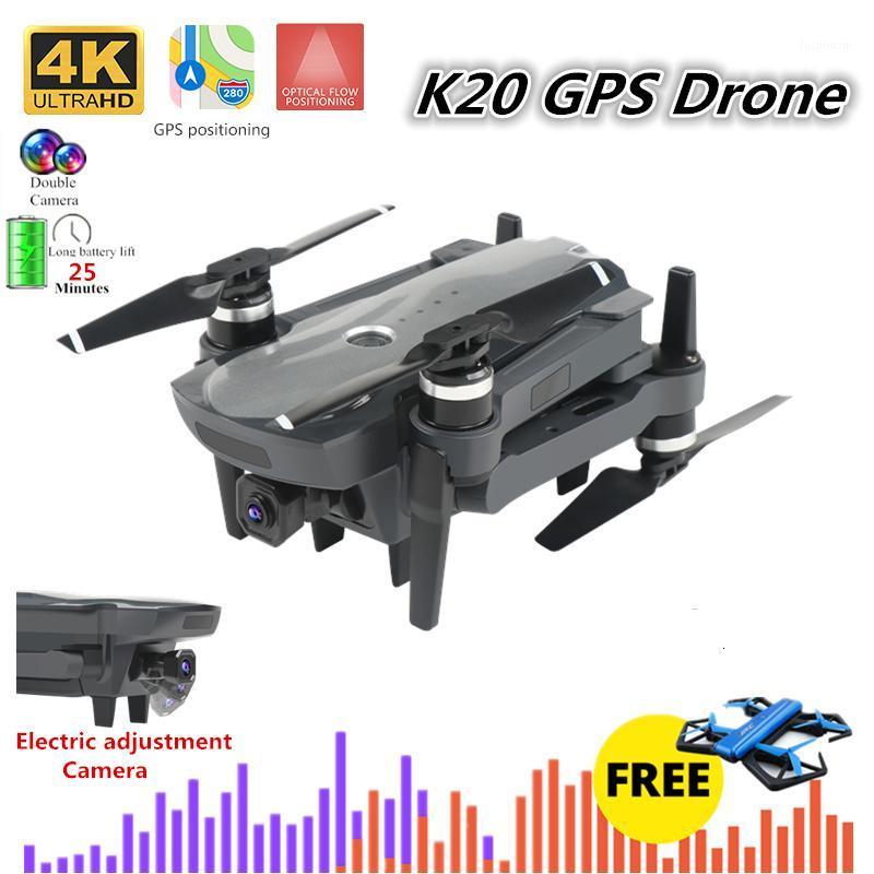 

K20 Mini Drone 4K Quadcopter with 5G Wifi FPV Camera Foldable Quadrocopter 1800M 25mins Flight Time VS F11 SG906 E520S H117S1