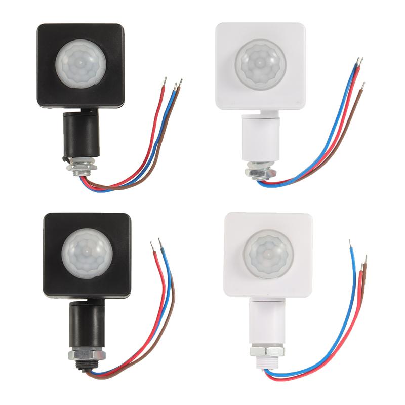 

Automatic PIR Motion Sensor Detector LED Flood Light Waterproof Outdoor IP65 Motion Sensor Adjustable PIR Switch AC85-265V