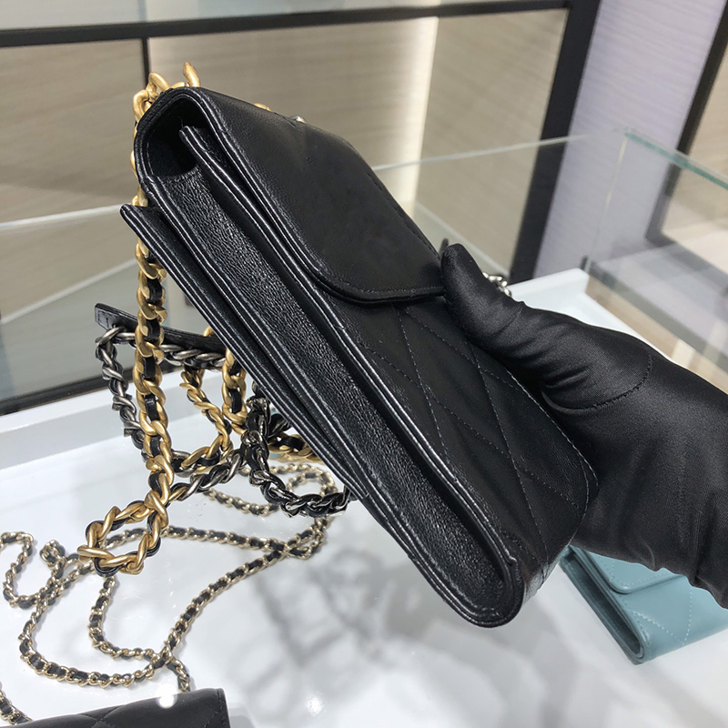 

New style lambskin Mobile phone package The cross-body length is fine AP1773A mini shoulder bag It has some thickness Genuine Leather bags
