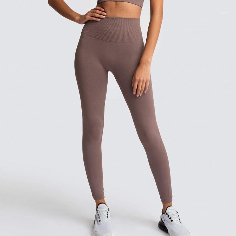 

Hip-up Sport Fitness Pants Women Solid High Waisted Gym Running Tights Stretchy Nylon+spandex Yoga Pants Sports For Women1, Ns-6095qianzi