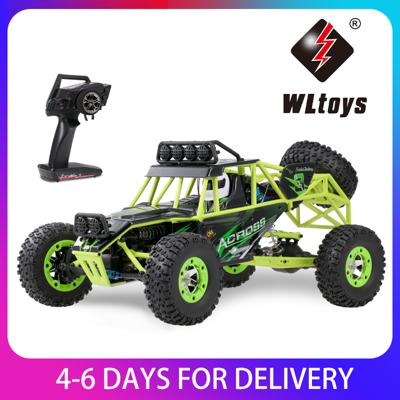 

WLtoys 12428 1/12 RC Car 2.4G 4WD 50km/h High Speed Car Monst-er Truck Radio Control RC Buggy Off-Road RC Car Electric Toys