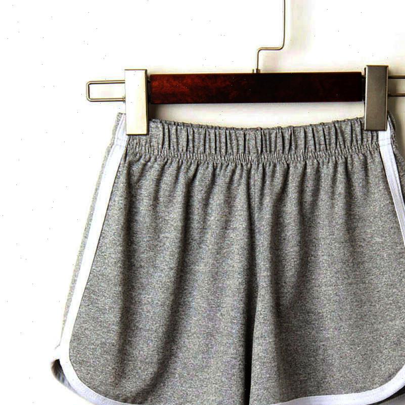 

casual solid color micro shorts for women lady summer shorts sport elasticos fitness short plus size women, White;black